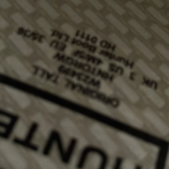 Original Tall HUNTER Rain Boots Matte Black Size 4M/5F left buckle missing - Picture 7 of 7